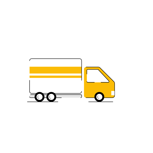Delivery truck